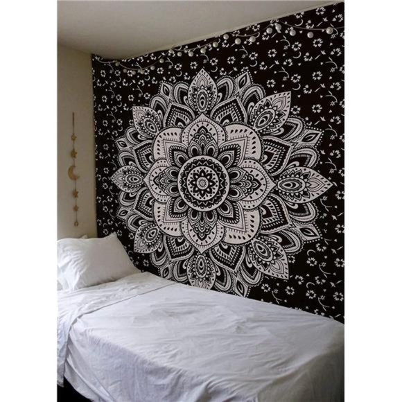 Popular Handicrafts Hippie Mandala Tapestry Wall Hanging - Indian Passion Ombre